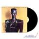Grace Jones Signed Autographed Vinyl Lp Nightclubbing Psa/dna Authenticated