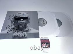 Gunna Autographed DS4EVER signed Vinyl Album inscribed Pushin P JSA COA