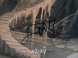 HALESTORM Everest Band COVER SIGNED Pink Vinyl LP Autographed
