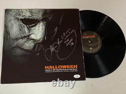 HALLOWEEN JAMES JUDE COURTNEY SIGNED AUTOGRAPHED VINYL ALBUM With JSA COA AF66883