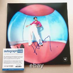HARRY STYLES FINE LINE In-Person Signed Autographed Vinyl LP ACOA CERTIFICATE
