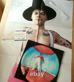HARRY STYLES FINE LINE In-Person Signed Autographed Vinyl LP ACOA CERTIFICATE