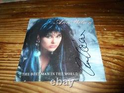 HEART signed/autographed vinyl 45 ANN WILSON (solo). JSA CERTIFIED