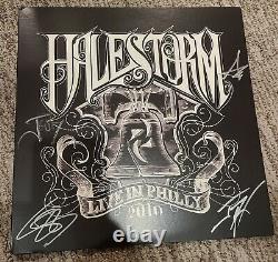 Halestorm Live In Philly 2010 Fully Signed Vinyl Lp