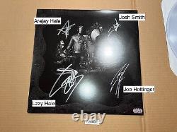 Halestorm Signed Autographed Vinyl Record LP Lzzy Hale The Strange Case Of