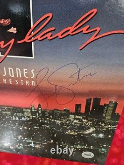 Hand Signed Autographed Sinatra Quincy Jones Vinyl LP Record L. A. Is My Lady Ex