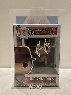 Harrison Ford Signed Funko Pop #1350 Indiana Jones Autograph with COA