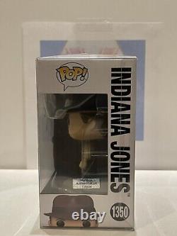 Harrison Ford Signed Funko Pop #1350 Indiana Jones Autograph with COA