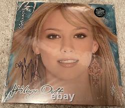 Hilary Duff Metamorphosis signed vinyl LP autograph green vinyl