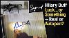 Hilary Duff Signed Luck Or Something Real Or Autopen