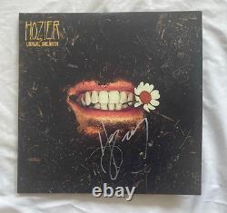 Hozier SIGNED Unreal Unearth LP Light Umber Brown New Autographed Vinyl