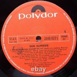IBIS Sun Supreme 1974 Original Italian Prog Vinyl LP Signed/Autographed VG++