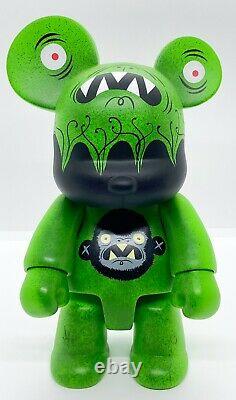 Insane Tim Biskup Toy2R Qee Deco-virus Bear Action Figure 2004 Signed 8" for sale online 