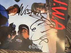 Ice Cube Signed Autographed NWA Vinyl RARE West side! Inscription! JSA