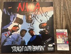 Ice Cube Signed Autographed NWA Vinyl RARE West side! Inscription! JSA