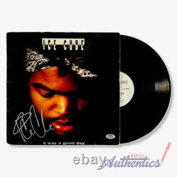 Ice Cube Signed Autographed Vinyl LP It Was a Good Day PSA/DNA Authenticat