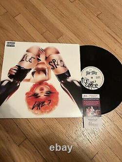 Ice Spice Signed Autographed Vinyl LP Like. JSA COA Authenticated