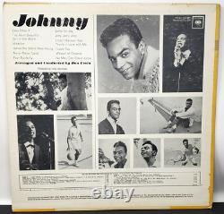 JOHNNY MATHIS Signed Autographed Vinyl LP JOHNNY Beckett BAS #U12318