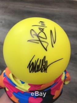 J Balvin x Ron English x MINDstyle Mc Energia Grin Signed By BOTH artists