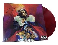 J. Cole KOD SIGNED Limited Edition RED MARBLE VINYL Sealed Rare Autographed