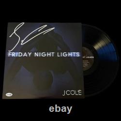 J. Cole Signed Autographed Friday Night Lights Vinyl JSA Auth