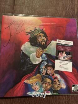 J Cole Signed Autographed Vinyl KOD Album LP with JSA COA