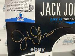 Jack Johnson Signed Autographed New Live Third Man Records Vinyl-beckett Bas Coa