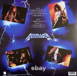 James Hetfield Lars Ulrich Autographed Signed Metallica Ride The Lightning Vinyl