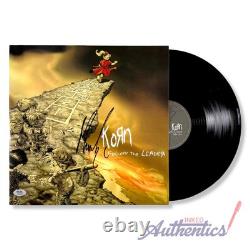 James Munky Shaffer Signed Autographed Vinyl LP Follow the Leader Korn PSA