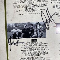 Jars Of Clay LP 1995 Self Titled Vinyl Album 2010 Signed Autographed Double LP