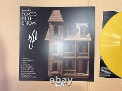 Jason Isbell Signed Autographed Vinyl Record LP Foxes In The Snow