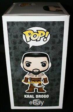 Jason Momoa Signed Khal Drogo Autographed Game of Thrones Funko POP PSA JSA