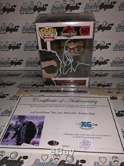 Jeff Goldblum Signed Autographed Funko Pop Vinyl Jurassic Park Ian Malcolm-coa