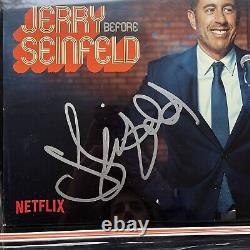Jerry seinfeld signed Autographed Framed Vinyl Beckett COA RARE