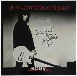 Joan Jett Signed Greatest Hits Album COA Exact Proof Autographed Vinyl Record