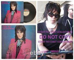 Joan Jett signed I Love Rock n Roll album vinyl record COA exact Proof autograph