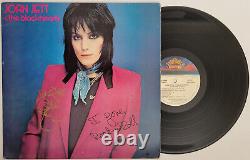 Joan Jett signed I Love Rock n Roll album vinyl record COA exact Proof autograph