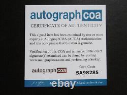 John Carpenter Lee Van Cleef signed LP-Cover Escape From New York Vinyl ACOA