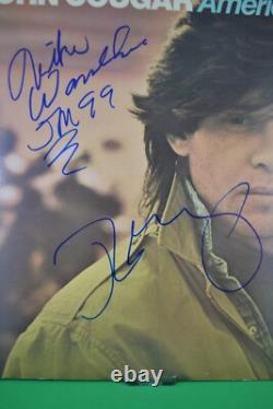John Cougar American Fool Vinyl LP SIGNED AUTOGRAPHED