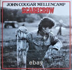 John Cougar Mellencamp Scarecrow- Signed Autographed Vinyl Record Acoa John Cougar Mellencamp Scarecrow- Signed Autographed Vinyl Record Acoa