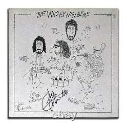 John Entwistle Signed The Who THE WHO BY NUMBERS Autographed Vinyl Album LP