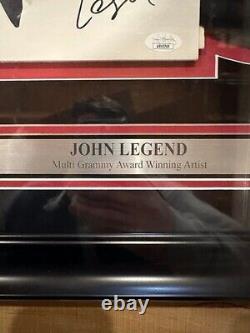 John Legend signed autographed A Legendary Christmas Vinyl Framed JSA