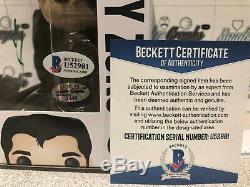 John Travolta Grease Danny Zuko Signed Autographed Funko Pop Beckett Bas Coa