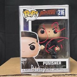 Jon Bernthal Signed Marvel Daredevil Punisher Funko Pop (JSA Witnessed COA)