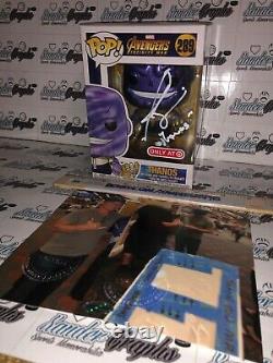 Josh Brolin Thanos Marvel Avengers Signed Autographed Funko Pop-beckett Bas Coa