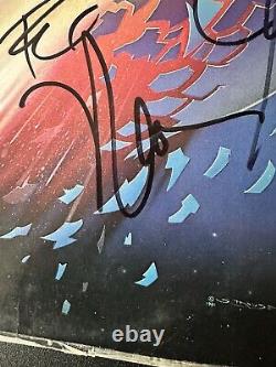 Journey Signed Escape Vinyl Album Cover Autographed Lp Record