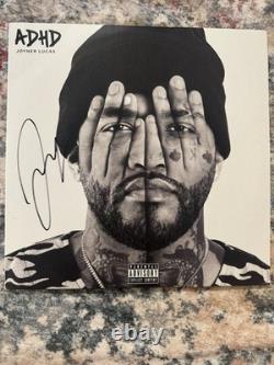 Joyner Lucas signed autographed vinyl signed both sides beckett coa