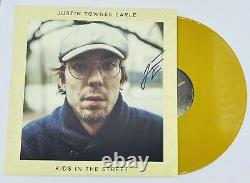 Justin Townes Earl Signed Autographed Kids In The Street Colored Vinyl LP Record