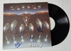 KANSAS band SIGNED Song For America Vinyl Record JSA LOA Rich Phil Steve Billy