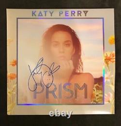 KATY PERRY signed autographed vinyl record album PRISM 2